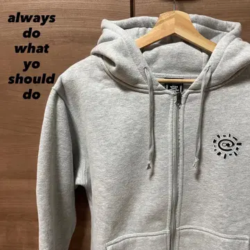 always 지퍼 후드티