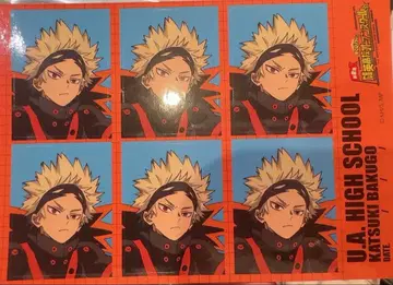 나의 히어로 아카데미아 히로아카 바쿠고 카츠키 오픈스쿨 증명사진