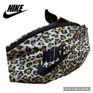 새상품급 NIKE 바디 백 레오파드