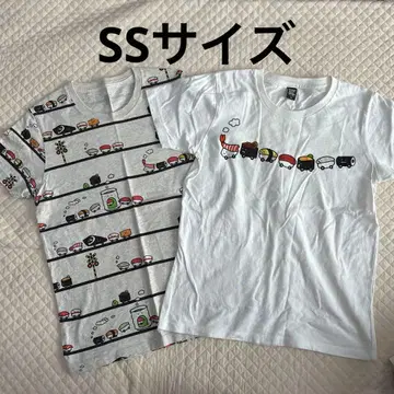 graniph 반팔 SS 사이즈 스시 기차 2장 세트