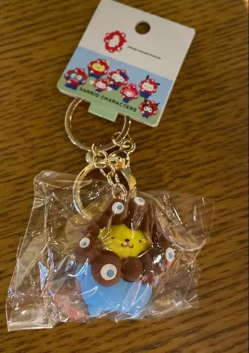 EXPO2025 산리오 미야쿠미야쿠 입체 마스코트 키링 폼폼푸딩