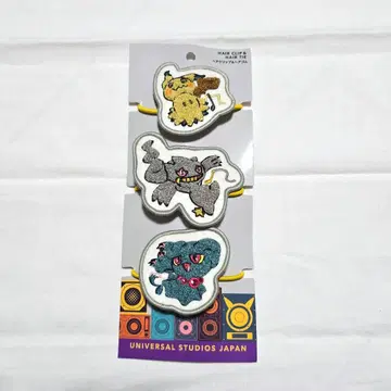 USJ 포켓몬 헤어 클립 & 머리끈 미미큐, 쥬페타, 무우마