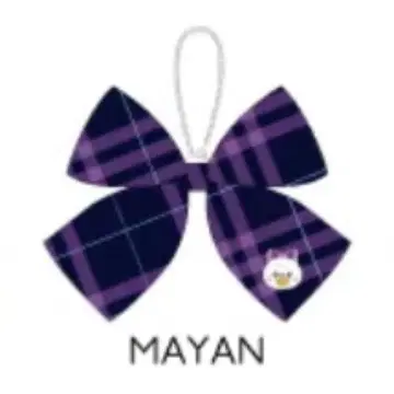 JYP JAPAN POPUP NIZOO 스쿨 리본 키링 마야