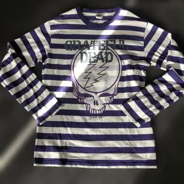 GRATEFUL DEAD 2005 스트라이프 롱 슬리브 티셔츠 L