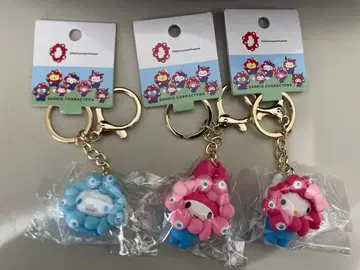 산리오 미야쿠미야쿠 헬로키티 키링 3개 세트