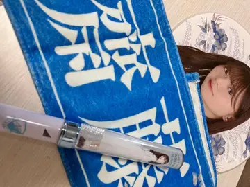 사이토 아스카 졸업 콘서트 굿즈 3종 세트 (응원봉/타월/부채)