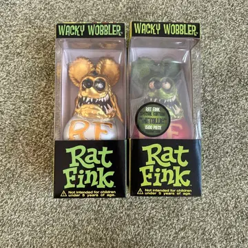 Rat Fink Wacky Wobbler 2체 세트