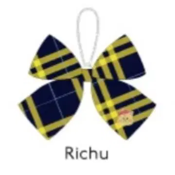 JYP JAPAN POPUP NIZOO 스쿨 리본 키링 리쿠