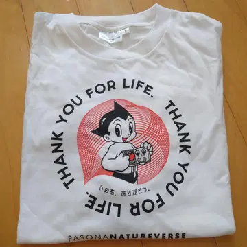 PASONA NATUREVERSE 아스트로 보이 T셔츠 S