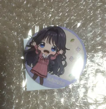 향기로운 꽃은 늠름하게 피다 복권 캔뱃지 와구리 카오루코