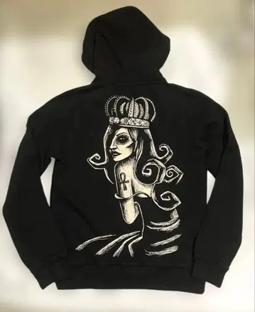 AKUMU INK 후드티 XL 사이즈 아쿠무 잉크 후디 블랙 2046