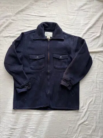 USA 빈티지 Melton 멜톤 울 집업 자켓