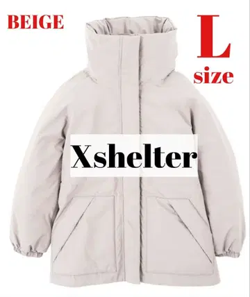 새상품 엑스쉘터(R) 단열 알파 여성용 방수 웜 아우터 베이지 L