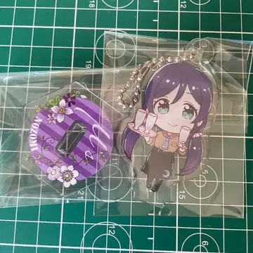 레어 러브 라이브 토죠 노조미 카페 아크릴 스탠드 키링 9주년