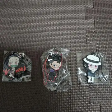 애니메이션 캐릭터 아크릴 키링 3개 세트