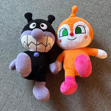 호빵맨 봉제 인형 세트 약 30cm