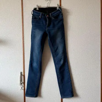 EDWIN 데님 청바지 보아 스트레치 울트라 웜 방한