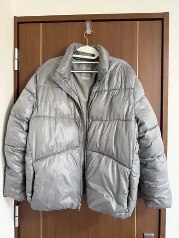 GAP RECYCLED PUFFER 그레이 M