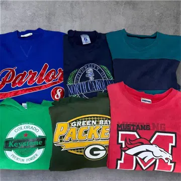 스트릿 가을/겨울 맨투맨 트레이닝복 6개 세트