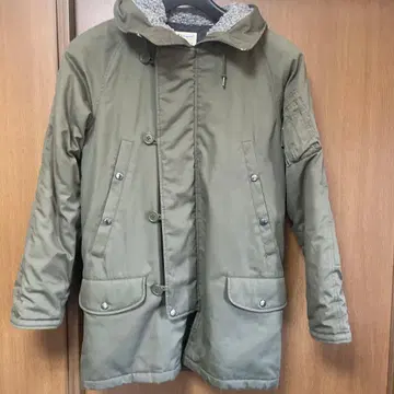 챔피온 후드 부착 모즈 코트 M 사이즈