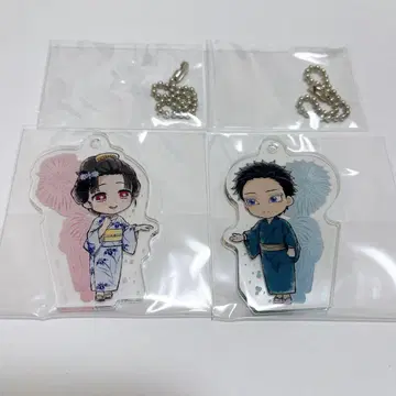 귀멸의 칼날 코하쿠 코유키 아크릴 참 키링 제일복권