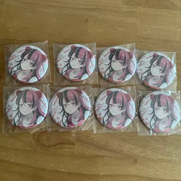 무한대 뮤타입 센고쿠 유노 캔뱃지 8개 세트