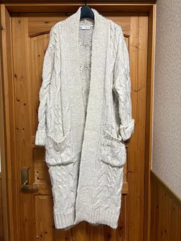 zara 자라 롱 니트 가디건 니트 코트 아우터