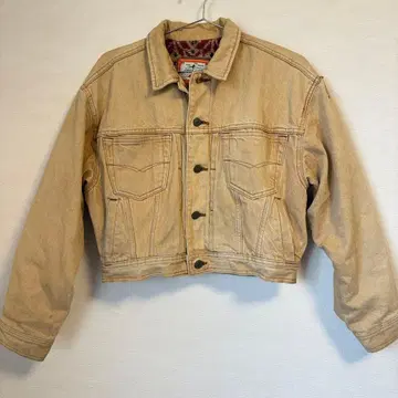 Sweet Camel 보아 안감 숏 기장 데님 자켓 G