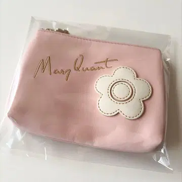 마리콴트 사인 로고 데이지 패치 보트형 티슈 케이스