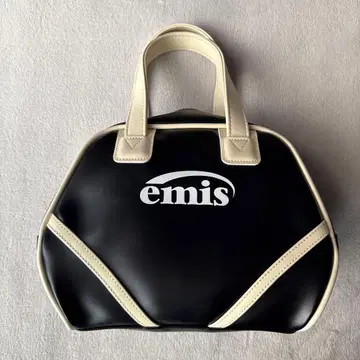 EMIS emis 에미스 백 블랙 새상품급 한국 Seoul 서울