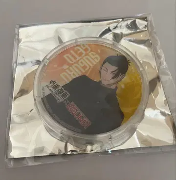 주술회전 ROUND1 콜라보 아크릴 코스터 게토 스구루