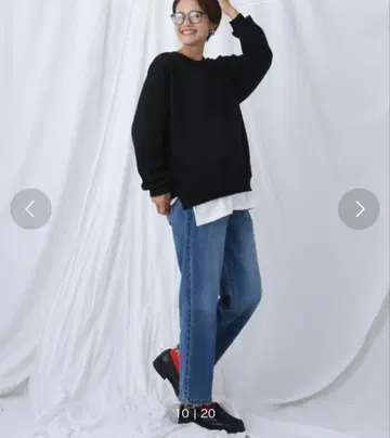 CHOCOA 코튼 빈티지풍 마터니티 데님 팬츠