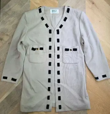 BIKI 가디건 베이지 46 빅 사이즈 피코네 y07