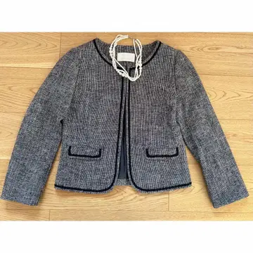 any SIS 노카라 자켓 그레이 포멀 자켓 선착순