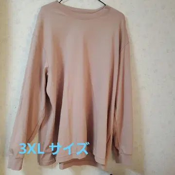 에어리즘 코튼 크루넥 T셔츠 3XL 긴팔 3장 세트