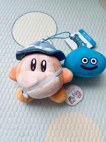 새상품 별의 커비와 드래곤 퀘스트 워크 미니 봉제 인형 2세트