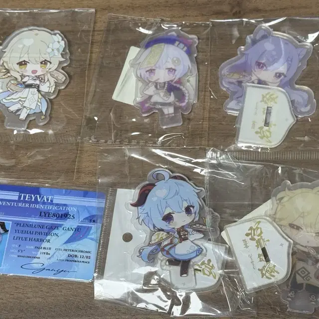 원신 아크릴 스탠드 비공굿 일괄