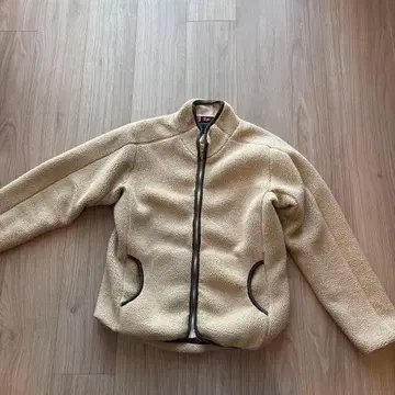 DANCE WITH DRAGON 플리스 자켓 크림