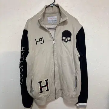 HYDROGEN SPORTSWEAR 스컬 자수 트레이닝복 M