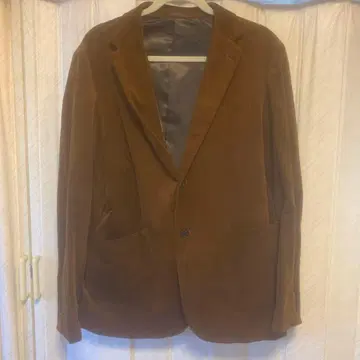 브라운 코듀로이 자켓 XL