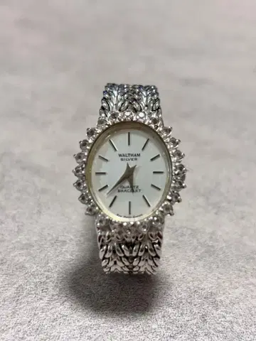 [ 레어 ] SV925 월쌈 맥시 다이아 베젤 손목시계