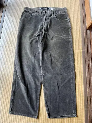 90s Silver Tab 벨로아 팬츠 청바지 실측치수 W34 L30