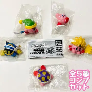 A-26 컴프 별의 커비 Wii 디럭스 손바닥 마스코트 전 5종 가챠