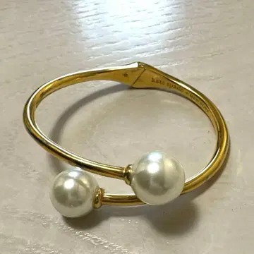 케이트 스페이드 골드 펄 뱅글 팔찌