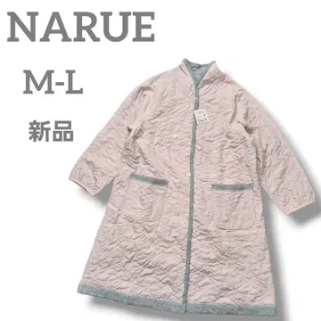 새상품 NARUE 여성용 룸웨어 롱 가운 리버서블 M-L