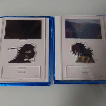 귀멸의 칼날 랜덤 미니 디오라마 아크릴 스탠드 토미오카 기유