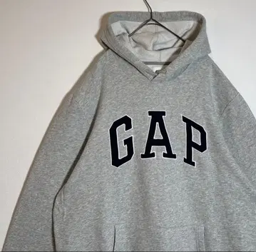 GAP 갭 빅 사이즈 자수 로고 속기모 집업 후드티