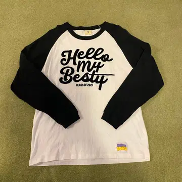 BE:FIRST Hello My 'BESTY ' 롱 슬리브 T L 사이즈
