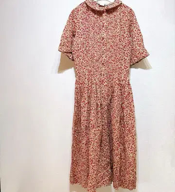 MRC fashions 꽃무늬 반팔 셔츠 원피스 셔츠 원피스