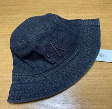 새상품 Calvin Klein 버킷햇 데님 블랙 프리 사이즈